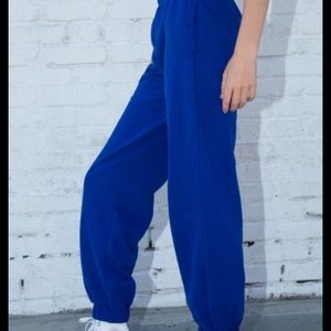 Blue brandy melville sweatpants